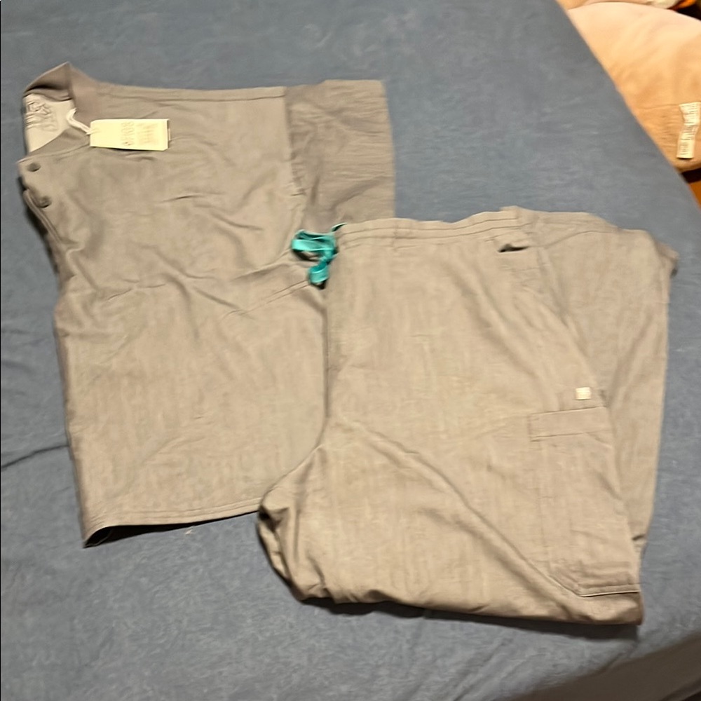 Figs Gray Cargo Pants Versatile and Durable